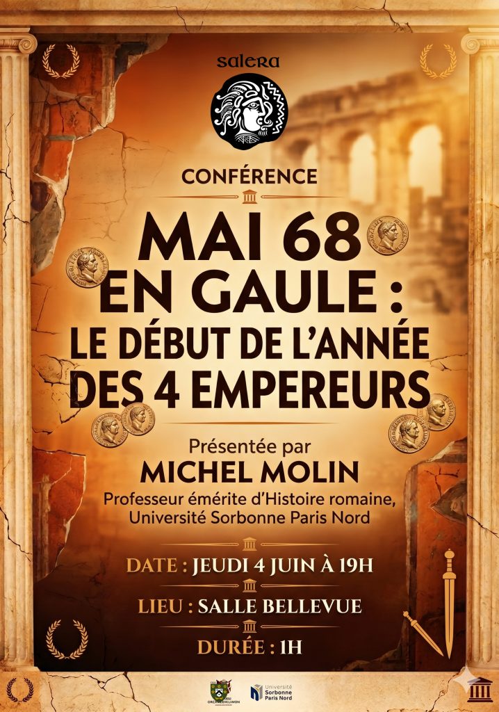 affiche conférence salera les 4 empereurs